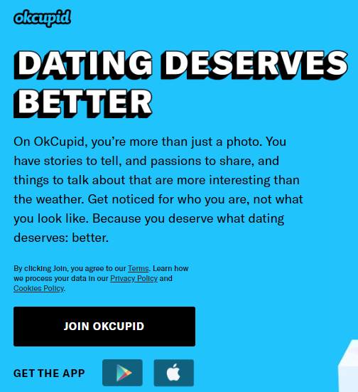 okcupid login issues